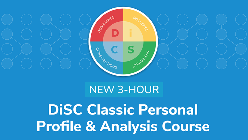 Promo - New Course - DISC Classic Personal Profile & Analysis