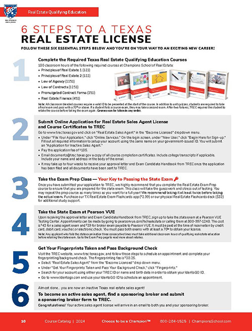 Preview - Catalog Real Estate Qualifying Education Section